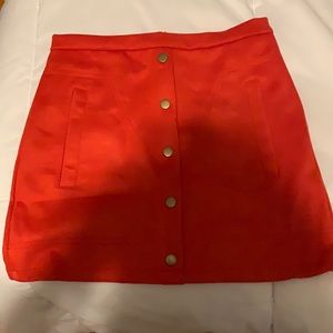 Never worn before red skirt